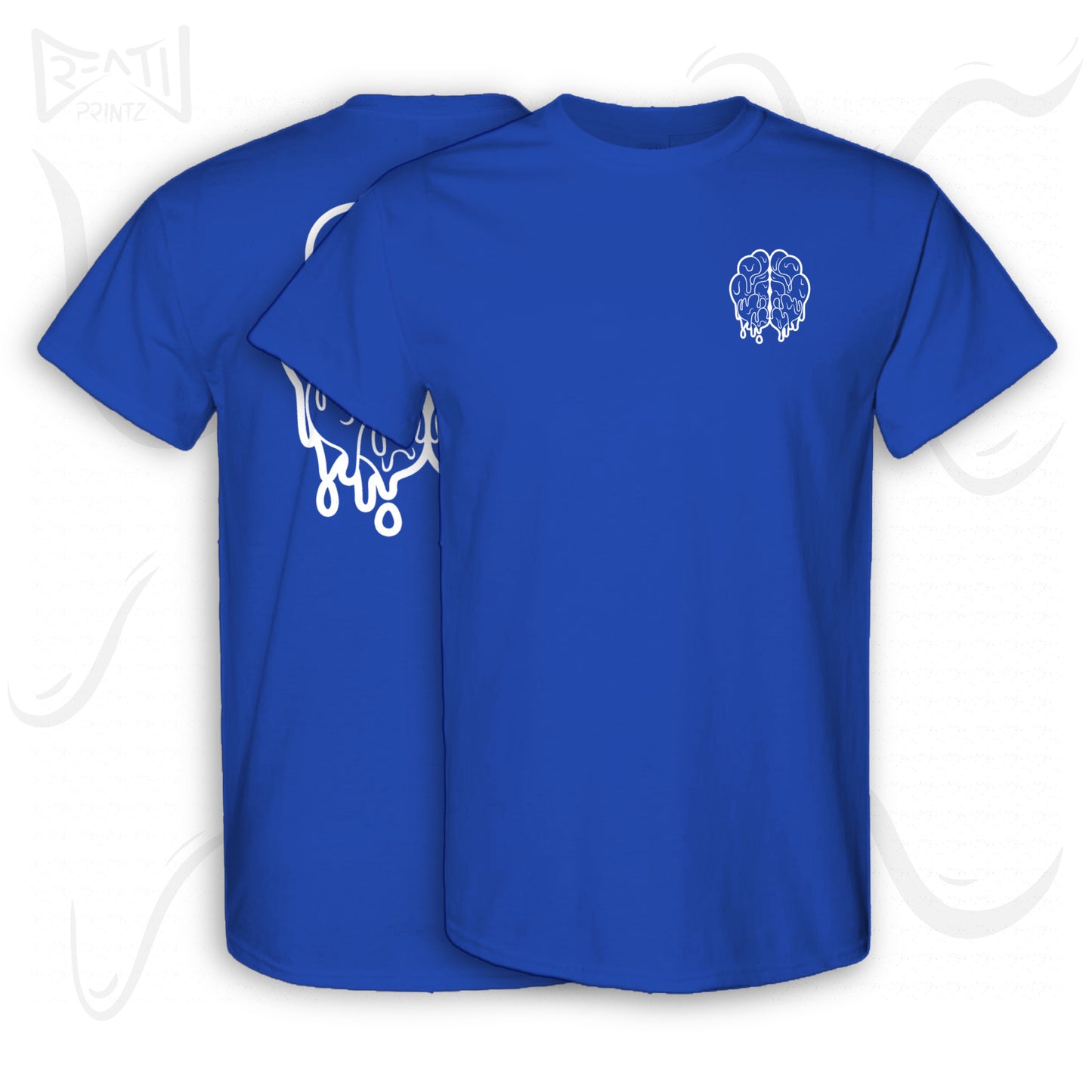 Single Color Front & Back Printz x HeavyWeight Cotton T-Shirt